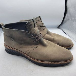 ECCO ST. 1 Hybrid GTX Mens 11-11.5 Tan Boots Outdoors Casual Walking Comfort